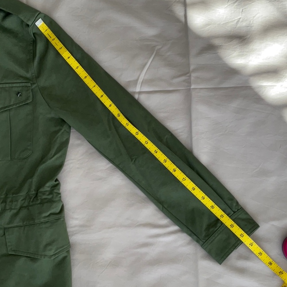 Women's Zadig & Voltaire Cotton Military Style Jacket / Size Small - Picture 12 of 16